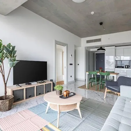 公寓 Elegant 1bd Terrace Gem Poolparking! #344 *